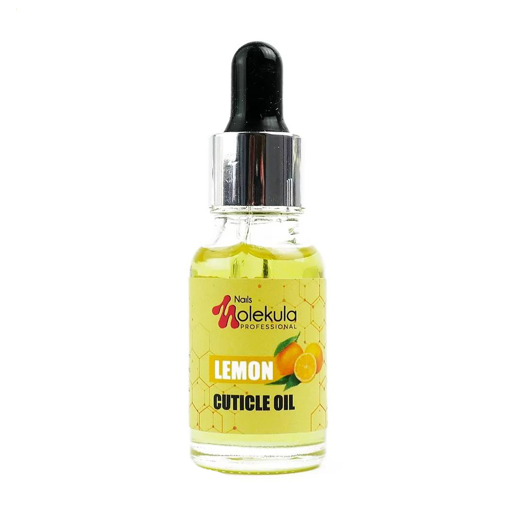 Олія для догляду за кутикулою Nails Molekula Professional Cuticle Oil Лимон, 15 мл