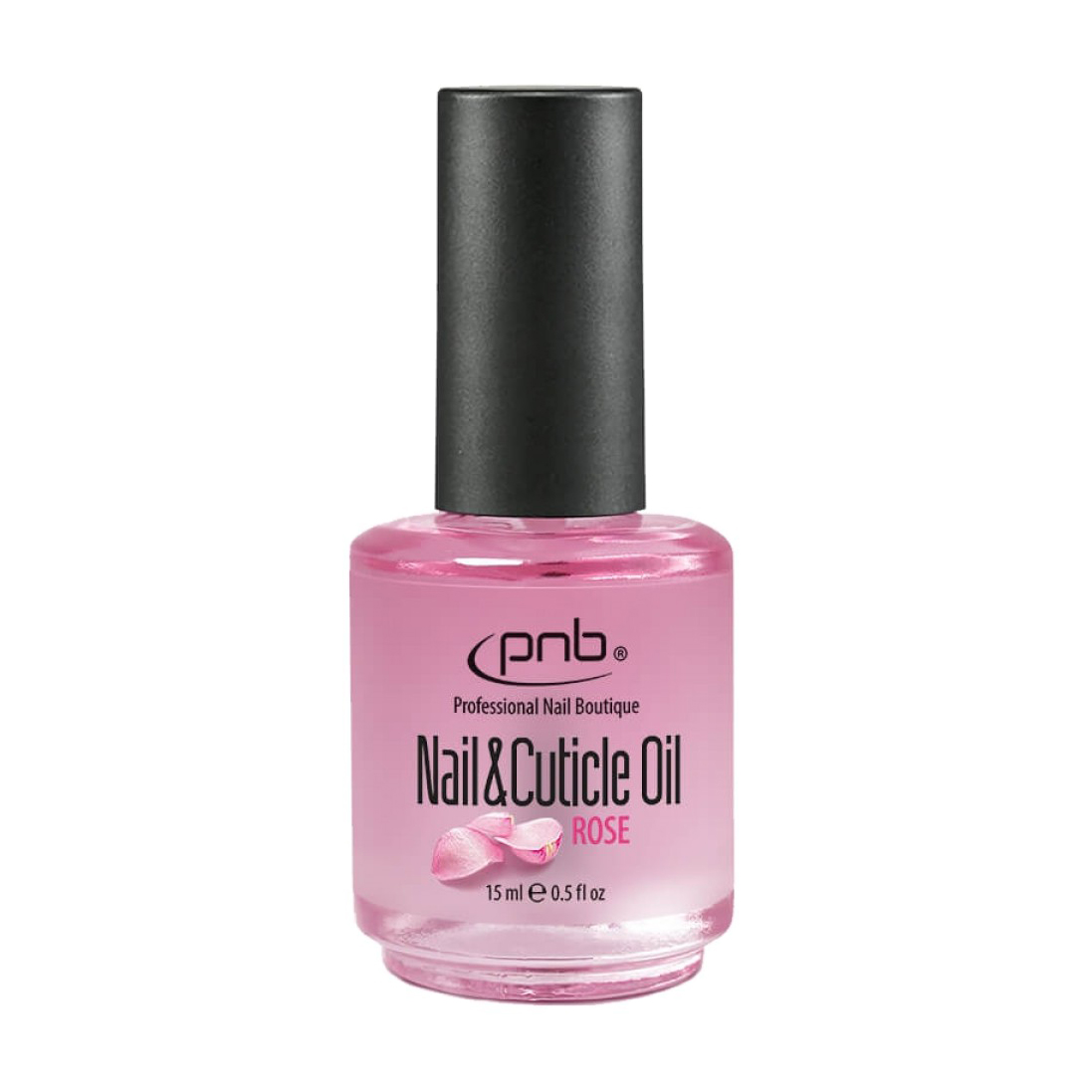 Олія для догляду за нігтями та кутикулою PNB Nail &amp; Cuticle Oil Rose з ароматом троянди, 15 мл