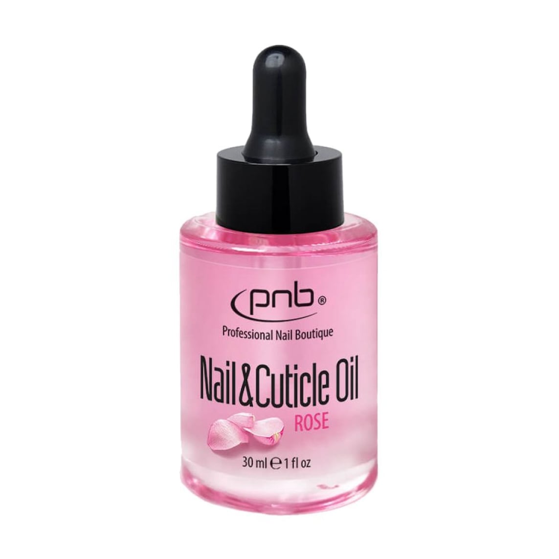 Олія для догляду за нігтями та кутикулою PNB Nail &amp; Cuticle Oil Rose з ароматом троянди, 30 мл