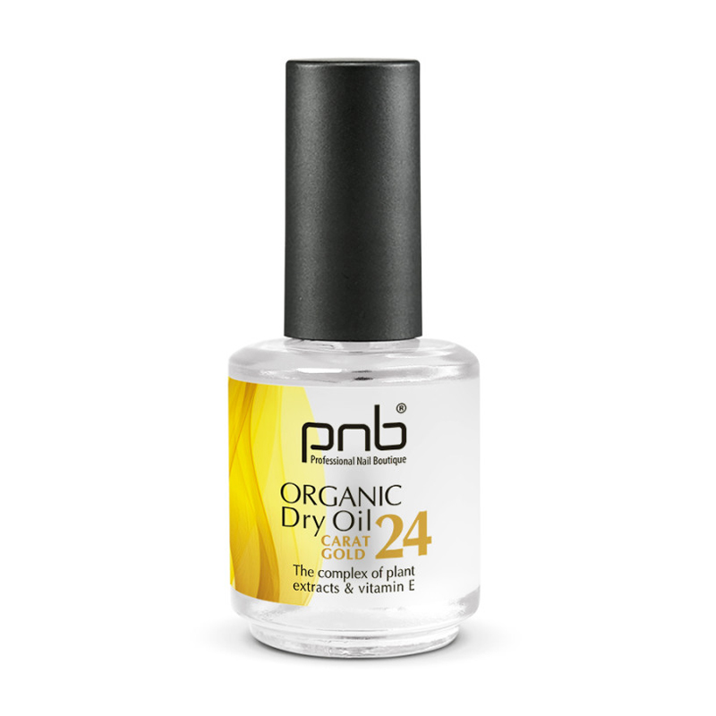 Олія для догляду за нігтями та кутикулою PNB Organic Dry Oil, 15 мл
