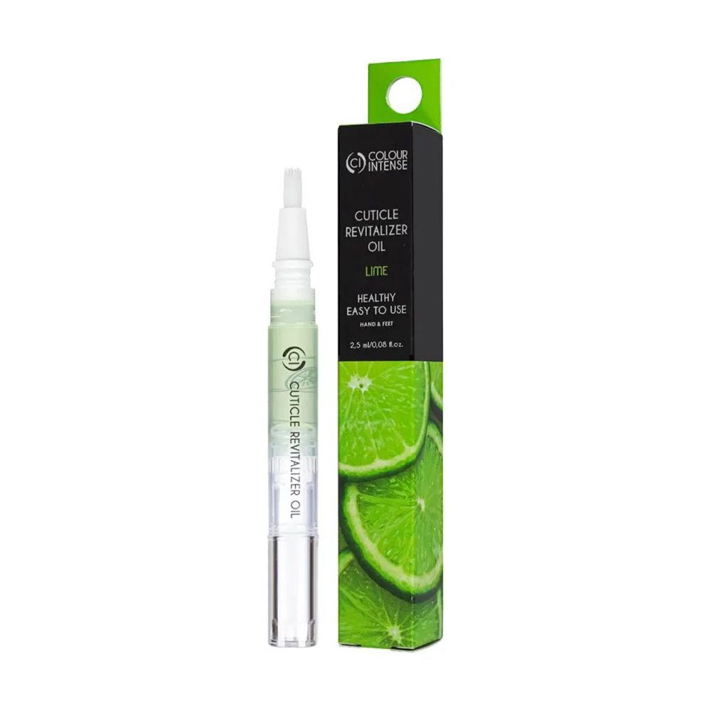 Олія-олівець для догляду за кутикулою Colour Intense Cuticle Revitalizer Oil Lime, 2.5 мл